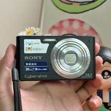 Sony Cyber-shot DSC-W610 Digital Camera 14.1MP 4x Optical Zoom Auto Focus Black