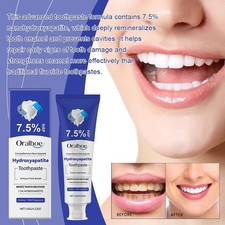 Hydroxyapatite Toothpaste, White Tooth Recover 7.5 Brand New Hydroxyapatite C7U