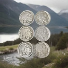 1918 1926 1929-D and Three 1929-S Buffalo Nickel’s Lot of Six