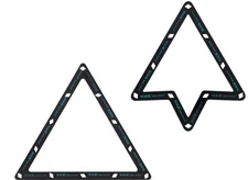 Magic Ball Rack™ Pro (8, 9 & 10 Combo Pack) 2 piece billiard rack set