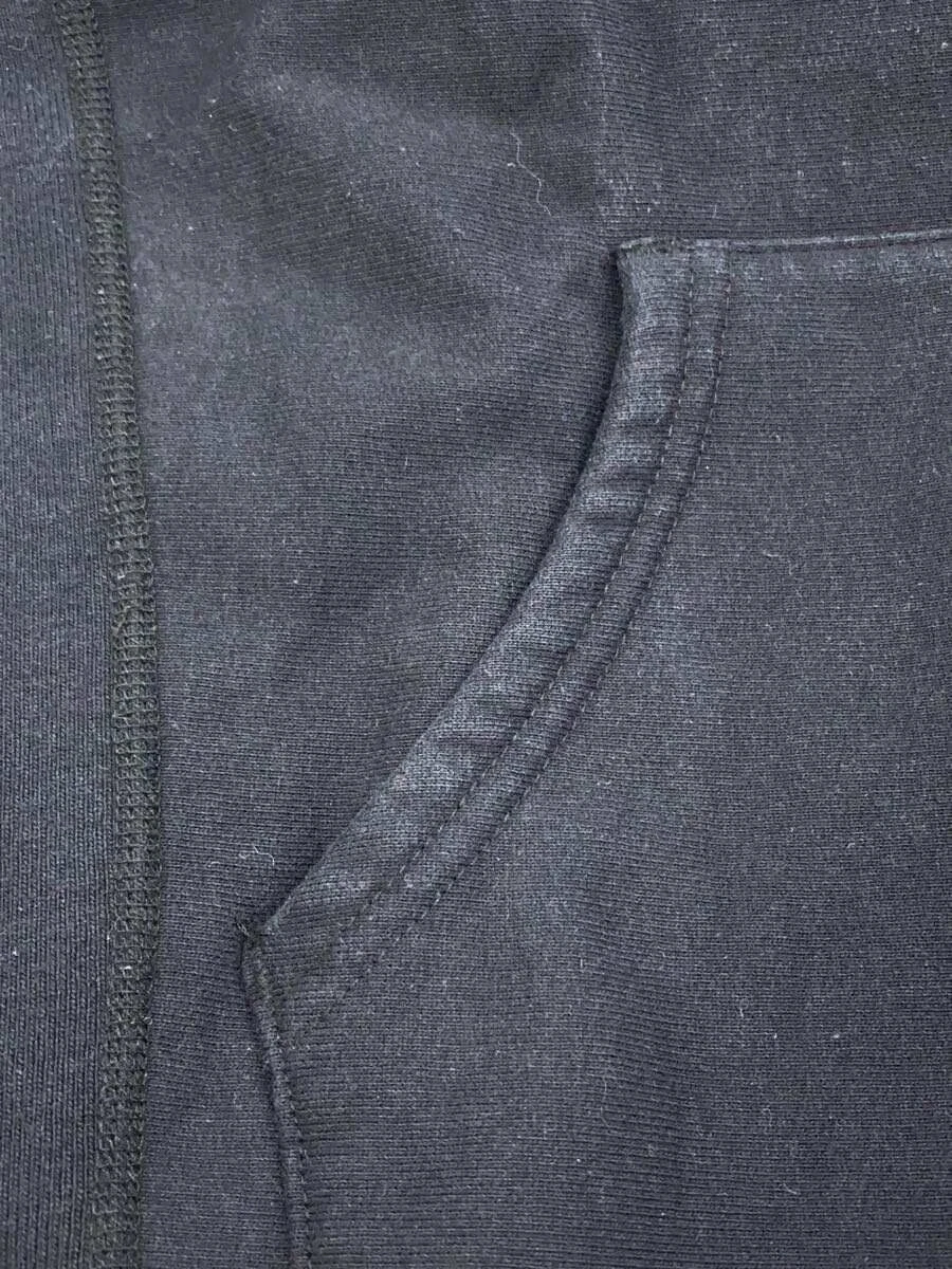 Felpa Supreme con cappuccio cromata logo classico M cotone nero usata