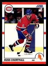 1990-91 Score - Russ Courtnall #148