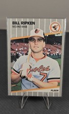 1989 Fleer - Billy Ripken #616 Black Box on Bat Knob