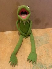 Vintage Kermit The Frog Fisher Price Stuffed Plush Toy 857 1981 Jim Henson 14"