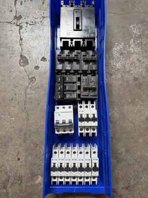 Lot Of Eaton FAZ DIN Rail Schneider Multi 9 FAZ-C40/1-NA Circuit Breaker Siemens