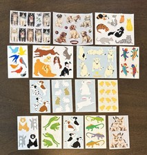Vintage Mrs. Grossman  s Stickers Lot  Pets Lot B  