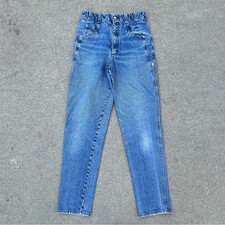 Vintage 80s Wrangler High Rise bareback wedgy fit mom cowgirl jeans slim fit