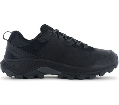 Merrell Speed Strike 2 LTR Leather Men Low Top Sports Shoe Black J038943 New