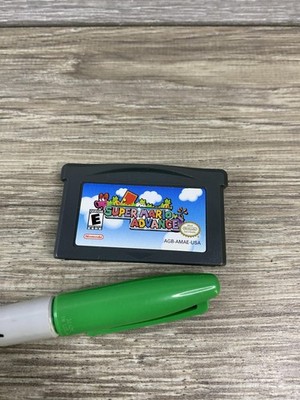 Vintage Nintendo GBA Super Mario Advance Cartridge AGB-AMAE-USA