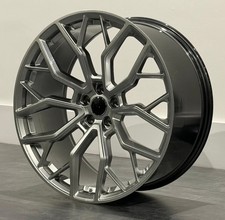 Audi Q7 Q8 Bmw X5 X7 Vw Touareg x4 22" TW-RS Alloy Wheels Silver 5x112 10J Et30