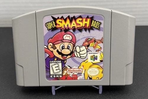 Super Smash Bros (Nintendo 64, 1999) – Authentic Cartridge Only - Tested