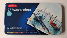 NEW 72 DERWENT Art WATERCOLOUR Pencils Colore...