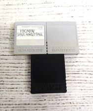  3 Official Nintendo GameCube Memory Cards DOL-014  DOL-008 Genuine OEM