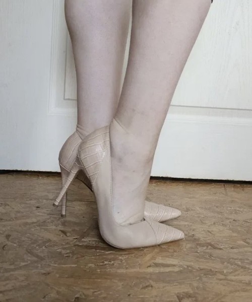 Women Nine West Heels Beige 40 #BE4Y