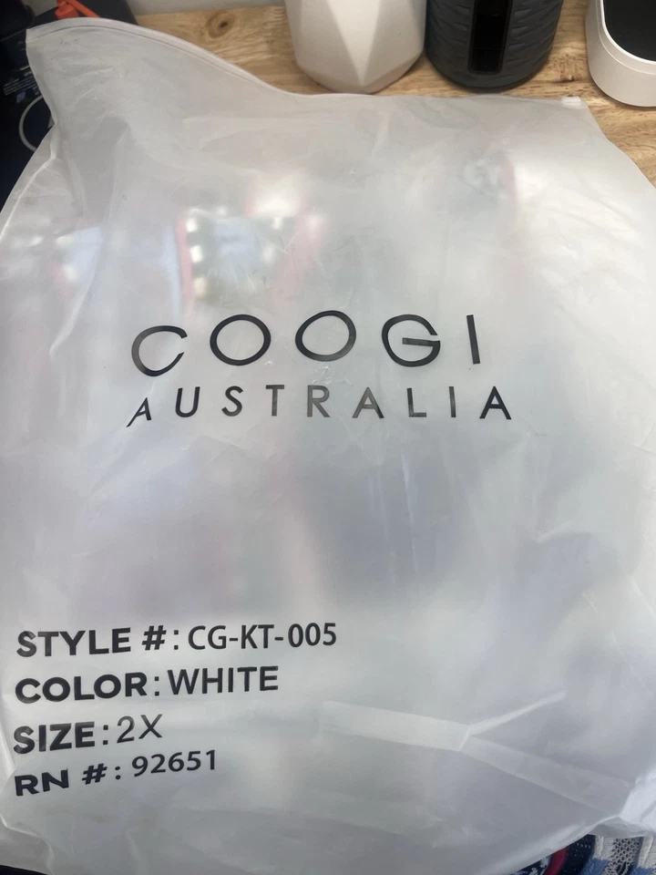 Sudadera con capucha blanca Coogi Australia talla 2xl Foto 2 de 4
