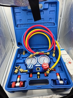 Set Table Group Refrigerant VMG-2-R22-B Refrigerant Refrigerant Pressure Gauge