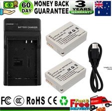 2x NB-10L Battery +Led Charger for Canon G1X,G15,G16,G3X, SX40HS, SX50HS, SX60HS