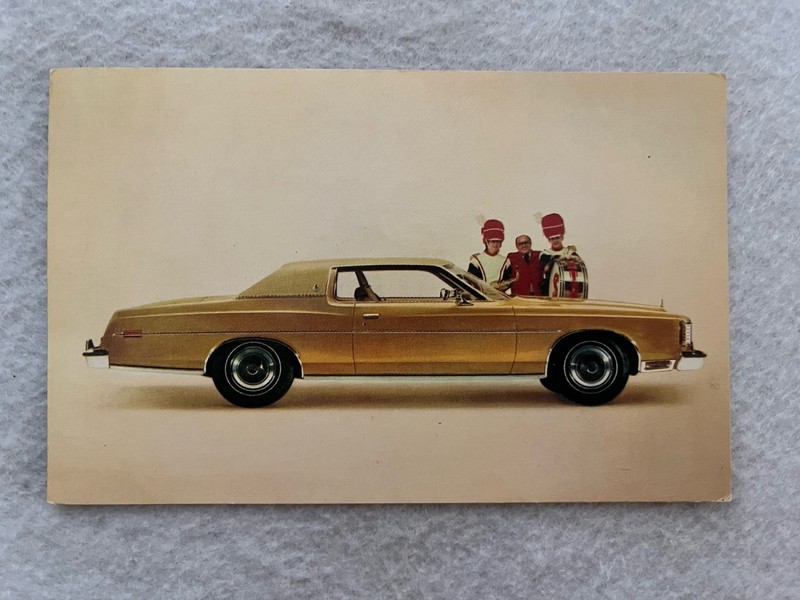 1974 Ford LTD 2-door Hardtop Advertising Vintage Automobile Postcard