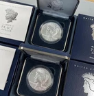 2 2024-P US Mint .999 Silver BU Peace $1 .86ozt ASW ea w/ogp Philly Mint L25247
