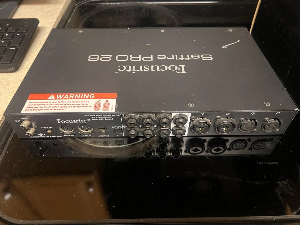 Focusrite Saffire PRO 26 And Pro 14 Firewire Audio Interface - Image 3 of 4