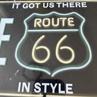 Vintage Route 66 Llcsenso Metal Plate .. — photo 10