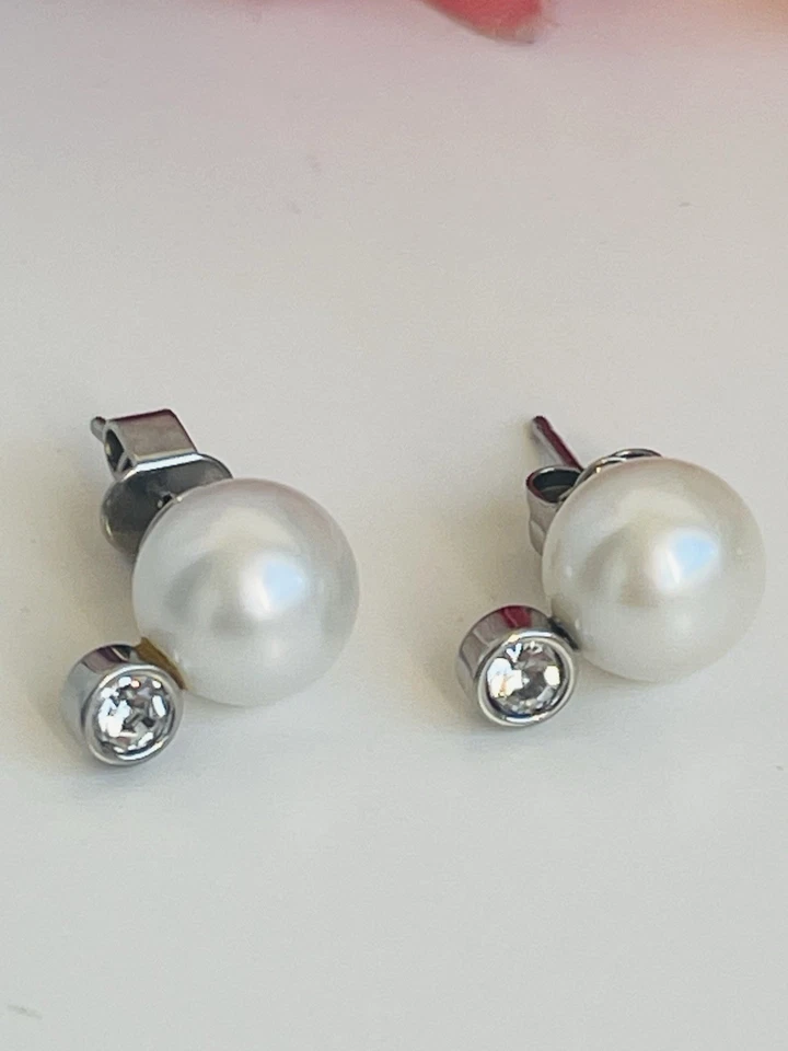 Orecchini Morellato A Lobo Con Perla Naturale - Immagine 4 di 4