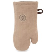 Ofenhandschuh KüChenhandschuh Topfhandschuh Baumwolle Magnet 32Cm Braun