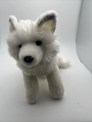Douglas Cuddle Toy Snow Queen Arctic Fox Plush Toy 14 Inch Stuffed Animal Wolf