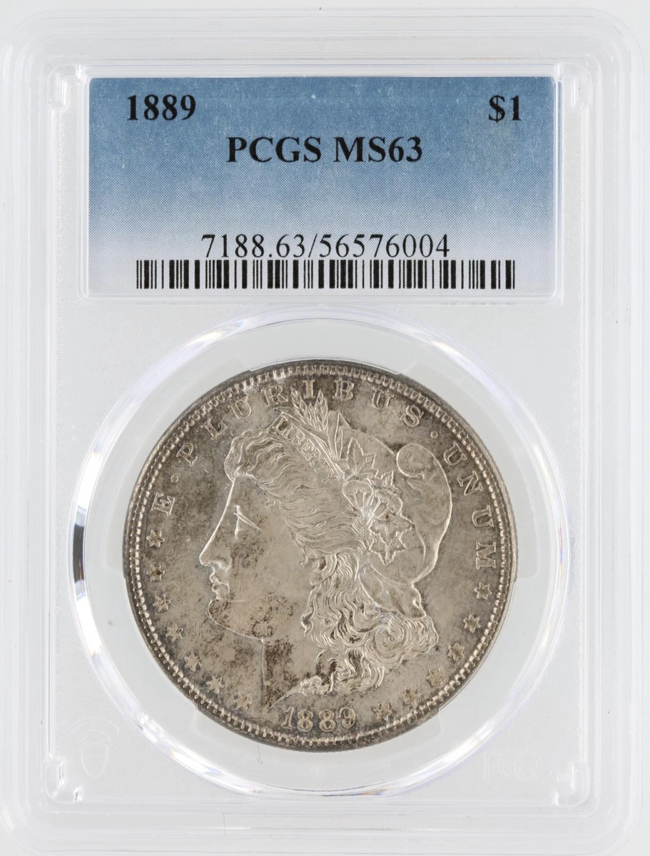 MS 63 Graded 1889 Year Morgan US Dollars (1878-1921) for sale | eBay