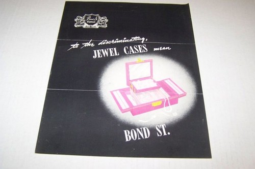 Vintage Jewelry Catalog #206 - BOND STREET CASES - 第 1/2 張圖片
