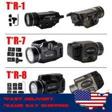 T Series Tactical Flashlight 800 Lumen Bright Weapon Light LED Gun Torch - Marks