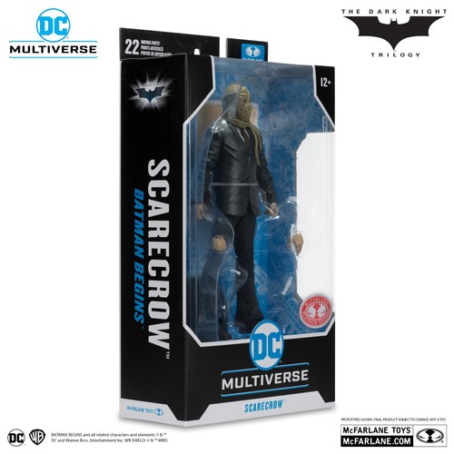 š„PREORDERš„McFarlane DC Multiverse Batman Begins Scarecrow Action Figure - Picture 2 of 8