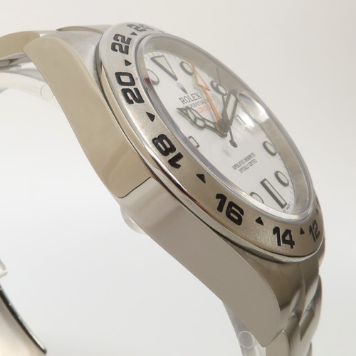 Rolex Explorer II 42mm Polar Dial Stainless Steel Oyster Automatic 216570 - Picture 9 of 10