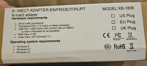 K-incet Adapter 2.0 For Windows 10 And XBox One Slim / X (Open Box) - Picture 3 of 3