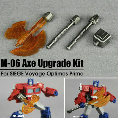 3D Print Matrix Workshop M-06 Axe Upgrade Kit For SIEGE Voyage Optimes Prime