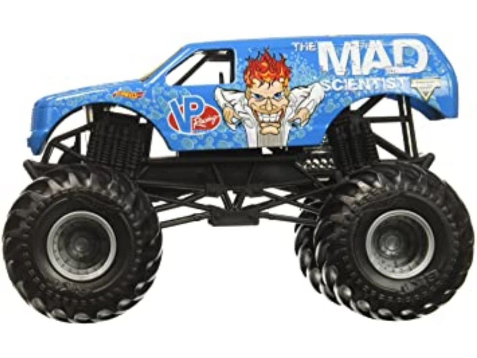 Hot Wheels Monster Jam Macchina "The Mad Scientist" in metallo pressofuso 1:24 - Immagine 2 di 4