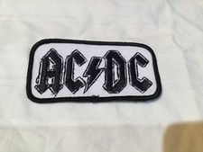 Vintage AC/DC Rock  Roll Band Embroidered Patch OG NOS NEW for a Jacket Hat Bag