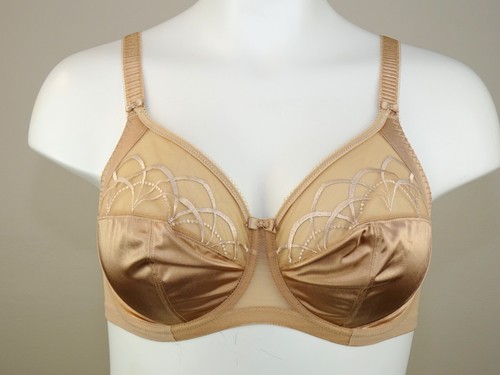 Elomi 4030 Cate Side Support Full Coverage Unlined Underwire Bra US Size 40 L