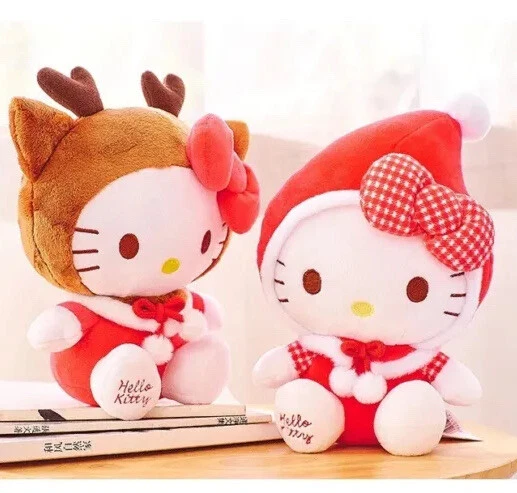 2 Pack Christmas Santa Hello Kitty Reindeer Sanrio Winter Gift