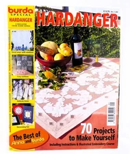 Burda Special Hardanger Magazine Best of Anna and Burda 70 Projects