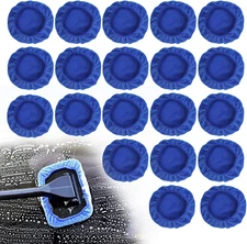 Car Windshield Cleaning Tool Bonnets 20 Pack Car Care Microfiber Cloths 
