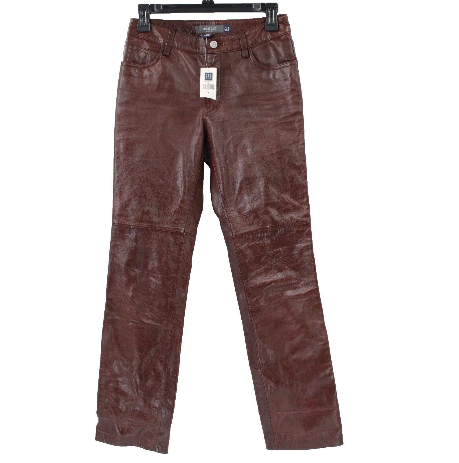 Pantalones de Cuero Gap tamaño regular para De mujer