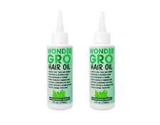 2 Pack of Wonder Gro Hair Growth Oil 4 Ounce