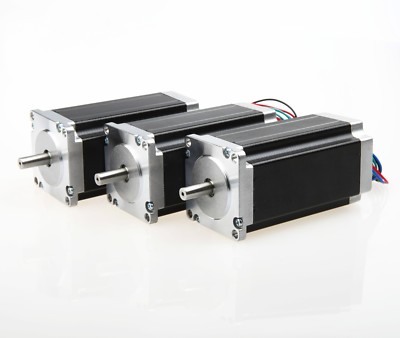 US Free Ship 3PC Nema 23 Stepper Motor 435 oz.in 4.2A 4 leads powerful CNC Kits