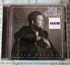 ZACH WILLIAMS CHAIN BREAKER Factory Sealed Christian Music CD 10 Songs