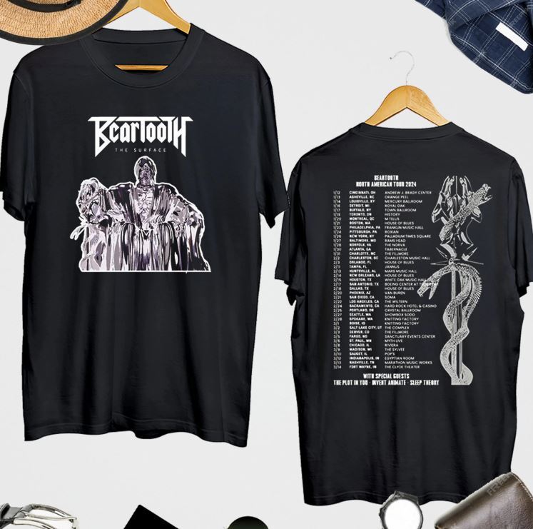 Beartooth 2024 Tour - Double side Shirt, 2024 Shirt