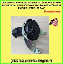 FOR HYUNDAI TERRACAN 01-06 2.9 4WD FREE WHEEL CLUTCH ACTUATOR SOLENOID