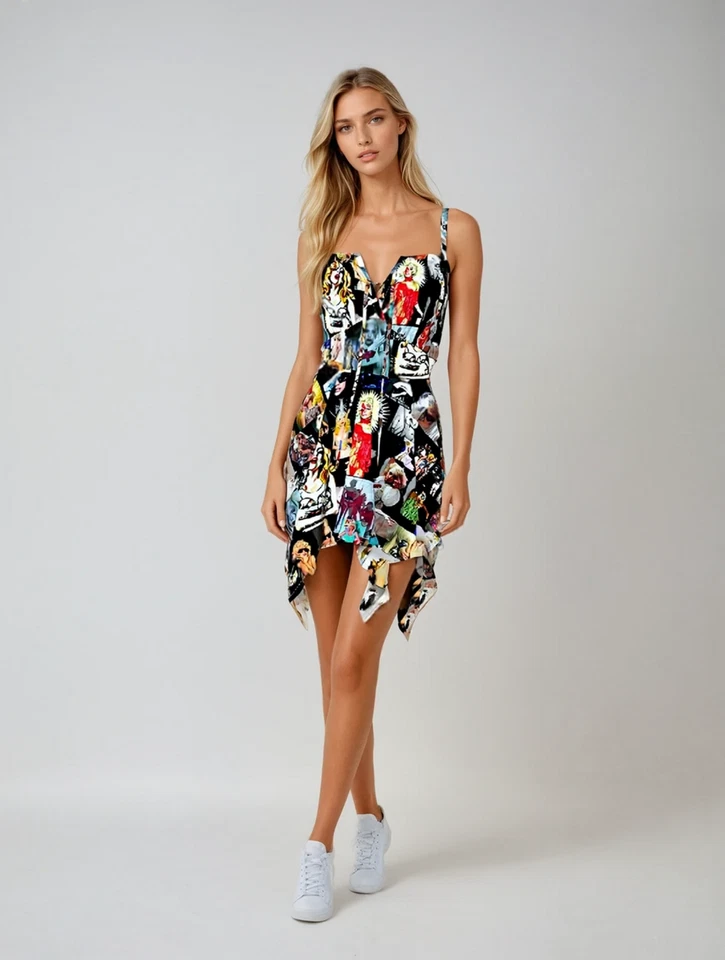 Lady Gaga Inspired Concert Dress  Size XS -2XL -NEW! - Image 2 of 4