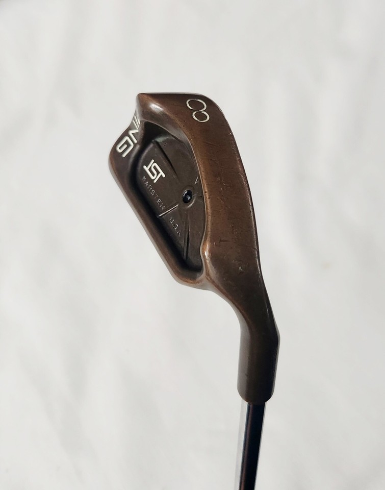 Ping ISI Becu Beryllium Copper 8 Iron Black Dot Golf ZZ65 Steel Shaft
