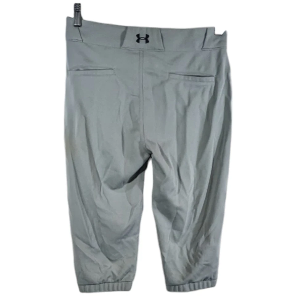 Under Armour Softball Knickers Youth Size Large YLG Baseball Girls Gray 31x16.5 - Image 3 of 4